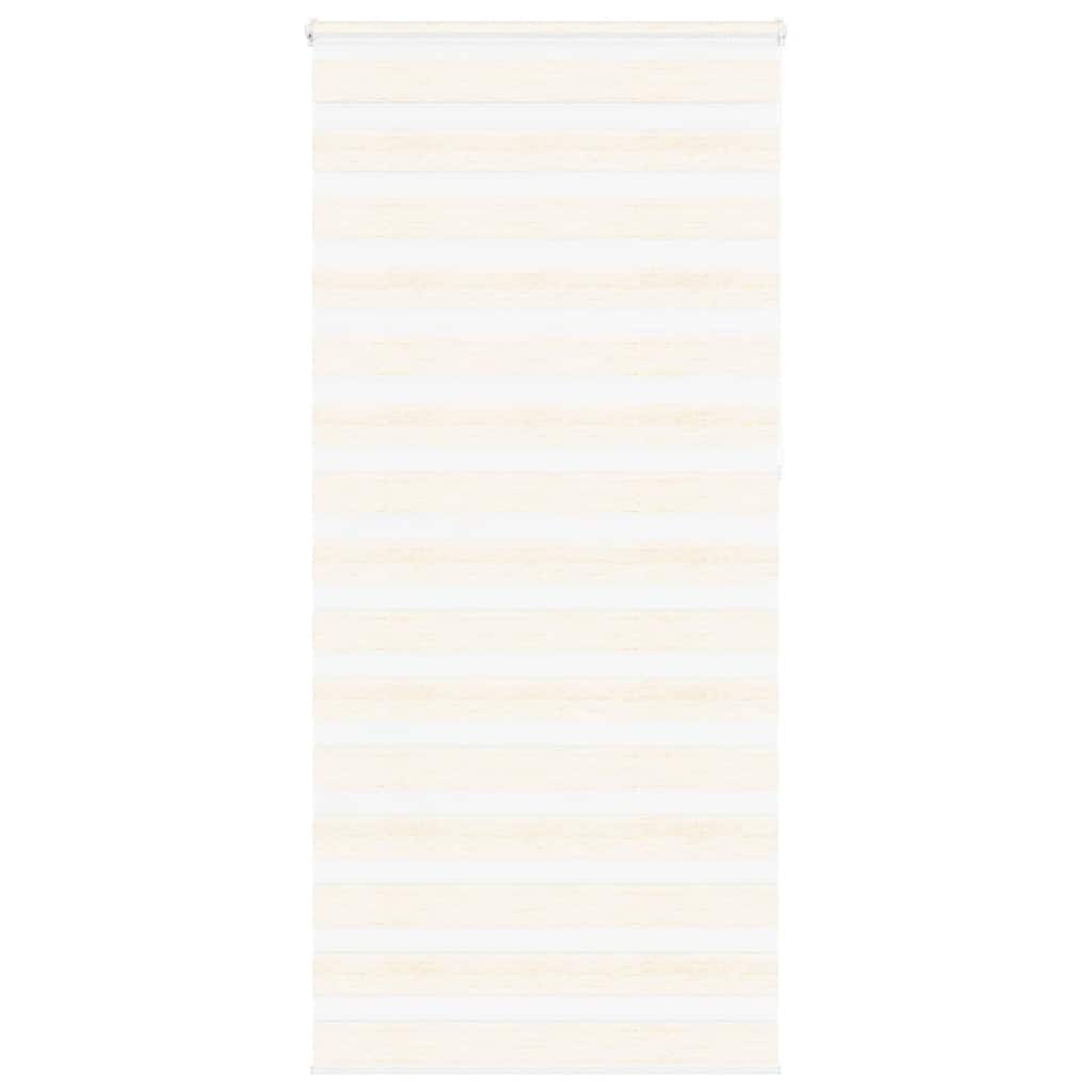 Vidaxl Zebra Roller Blind 115x230 cm Larghezza tessuto 110,9 cm Marmerbeige