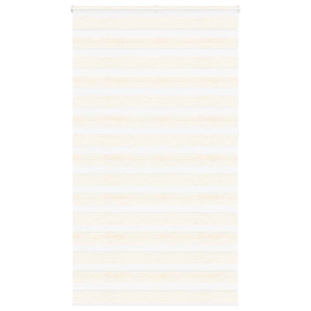 Vidaxl Zebra Roller Blind 120x230 cm Larghezza tessuto 115,9 cm Marmerbeige