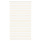 Vidaxl Zebra Roller Blind 125x230 cm Larghezza tessuto 120,9 cm Marmerbeige