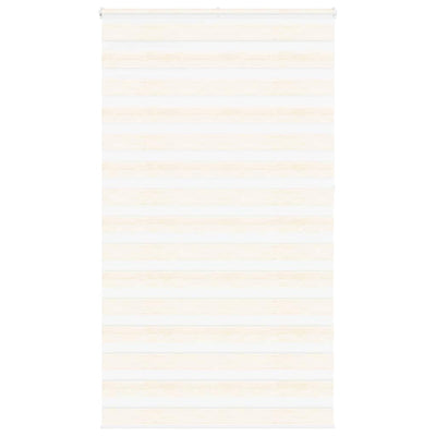 Vidaxl zebra cieco 130x230 cm Larghezza polvere 125,9 cm in poliestere marmobige