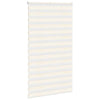 Vidaxl zebra blind 130x230cm stofbreedte 125,9cm polyester marmerbeige