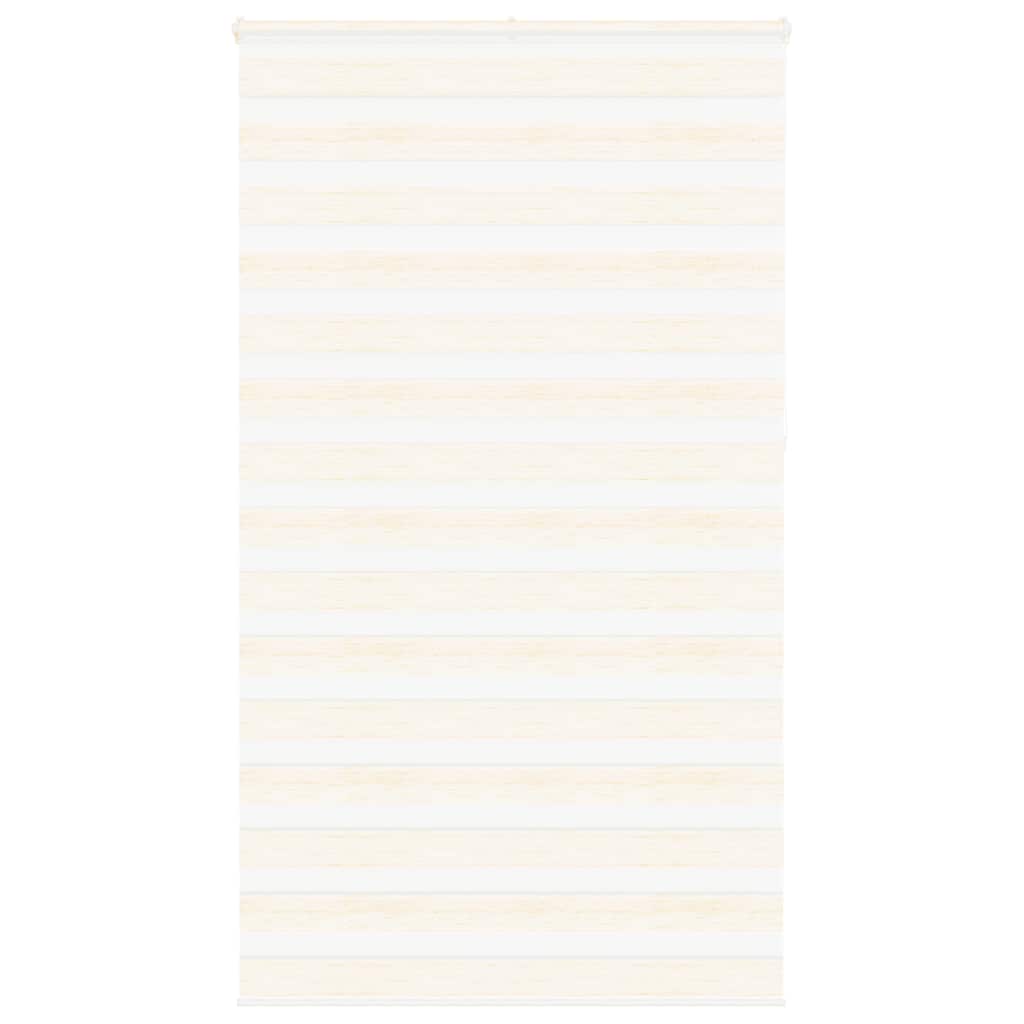 Vidaxl Zebra Roller Blind 135x230 cm Larghezza tessuto 130,9 cm Marmerbeige