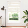 Vidaxl Zebra Roller Blind 135x230 cm Larghezza tessuto 130,9 cm Marmerbeige
