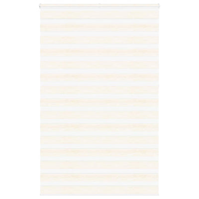 Vidaxl Zebra Roller Blind 140x230 cm Larghezza tessuto 135,9 cm Marmerbeige