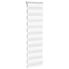 Vidaxl Zebra Roller Blind 40x100 cm Larghezza polvere 35,9 cm Marblebige