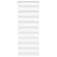 Vidaxl Zebra Roller Blind 55x100 cm Larghezza polvere 50,9 cm Polyester White