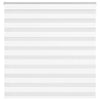 VidaXL estor cebra 150x100 cm tela ancho 145,9 cm poliéster blanco