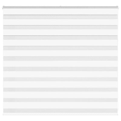 Vidaxl zebra blind 165x100 cm stofbreedte 160,9 cm polyester wit