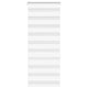 Vidaxl Zebra Roller Blind 55x150 cm Larghezza polvere 50,9 cm Polyester White