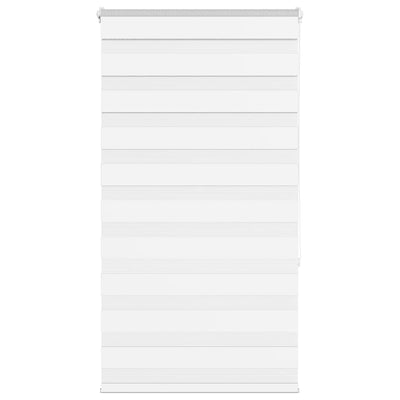 Vidaxl zebra blind 70x150 cm stofbreedte 65,9 cm polyester wit
