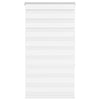 Vidaxl zebra rolgordijn 90x150 cm stofbreedte 85,9 cm polyester wit