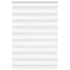 Vidaxl zebra rolgordijn 95x150 cm stofbreedte 90,9 cm polyester wit