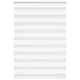 Vidaxl zebra rolgordijn 95x150 cm stofbreedte 90,9 cm polyester wit