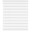 Vidaxl zebra rolgordijn 120x150 cm stofbreedte 115,9cm polyester wit
