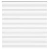 Vidaxl zebra rolgordijn 140x150 cm stofbreedte 135,9cm polyester wit