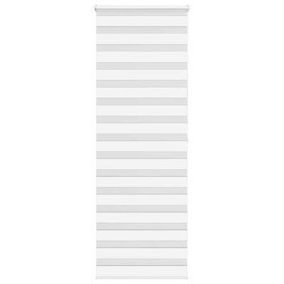 Vidaxl Zebra Roller Blind 70x200 cm Larghezza polvere 65,9 cm Polyester White