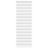 Vidaxl Zebra Roller Blind 70x200 cm Larghezza polvere 65,9 cm Polyester White