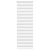 Vidaxl zebra rolgordijn 85x200 cm stofbreedte 80,9 cm polyester wit