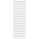 Vidaxl zebra rolgordijn 85x200 cm stofbreedte 80,9 cm polyester wit
