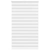 Vidaxl zebra rolgordijn 120x200 cm stofbreedte 115,9cm polyester wit