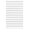Vidaxl zebra rolgordijn 140x200 cm stofbreedte 135,9cm polyester wit