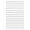 Vidaxl zebra rolgordijn 145x200 cm stofbreedte 140,9cm polyester wit