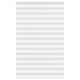 Vidaxl zebra rolgordijn 150x200 cm stofbreedte 145,9cm polyester wit