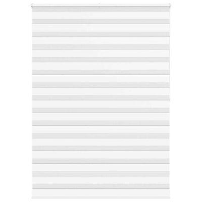 Vidaxl Zebra Roller Blind 165x200 cm Larghezza polvere 160,9 cm Polyester White