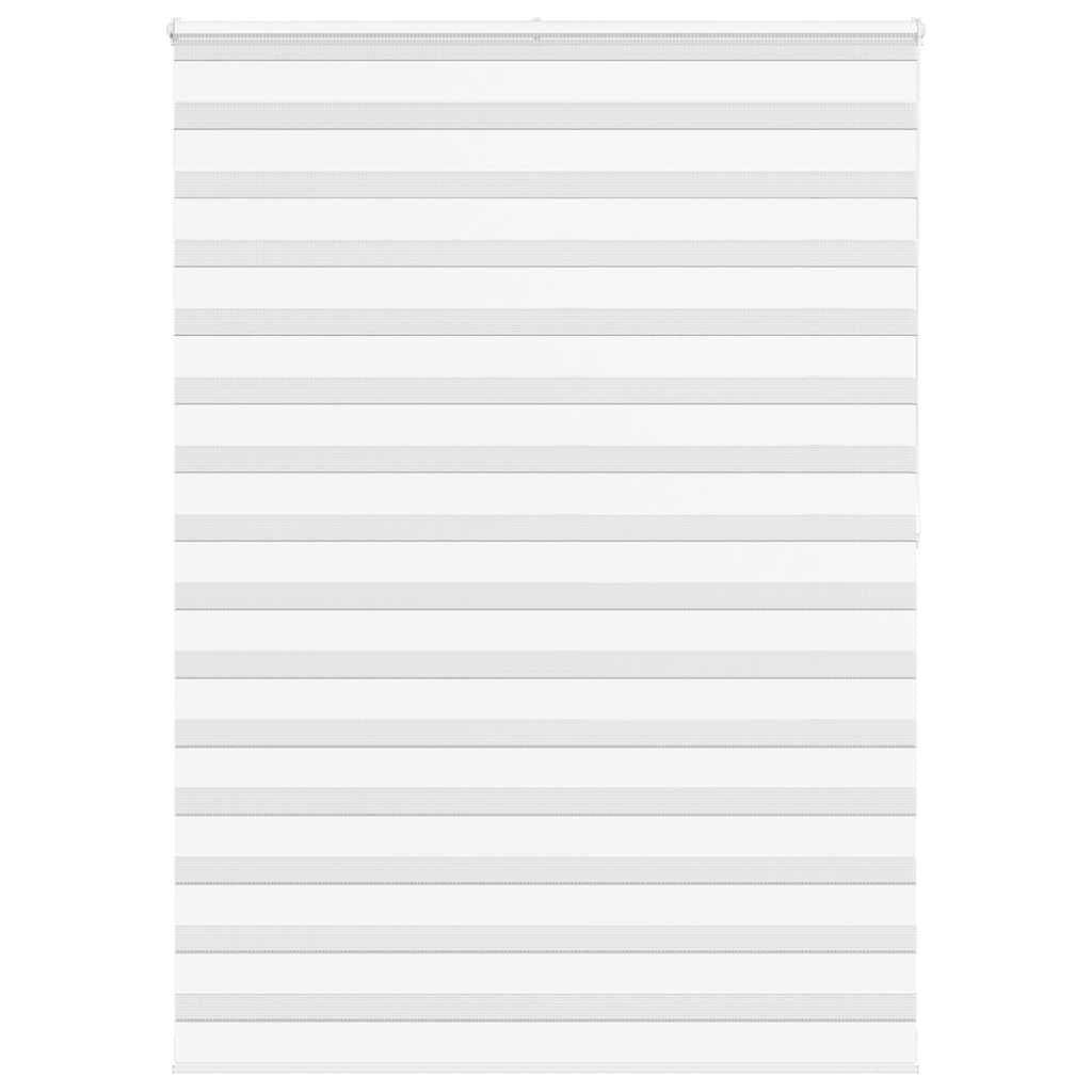 Vidaxl Zebra Roller Blind 165x200 cm Larghezza polvere 160,9 cm Polyester White