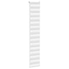 Vidaxl Zebra Roller Blind 45x230 cm Ancho de polvo de 40.9 cm de poliéster blanco