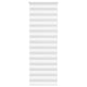 Vidaxl zebra rolgordijn 80x230 cm stofbreedte 75,9 cm polyester wit