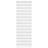 Vidaxl zebra rolgordijn 90x230 cm stofbreedte 85,9 cm polyester wit