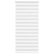 Vidaxl zebra rolgordijn 100x230 cm stofbreedte 95,9 cm polyester wit
