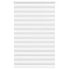 Vidaxl zebra rolgordijn 145x230 cm stofbreedte 140,9cm polyester wit