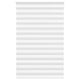 Vidaxl zebra rolgordijn 145x230 cm stofbreedte 140,9cm polyester wit