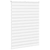 Vidaxl zebra rolgordijn 155x230 cm stofbreedte 150,9cm polyester wit