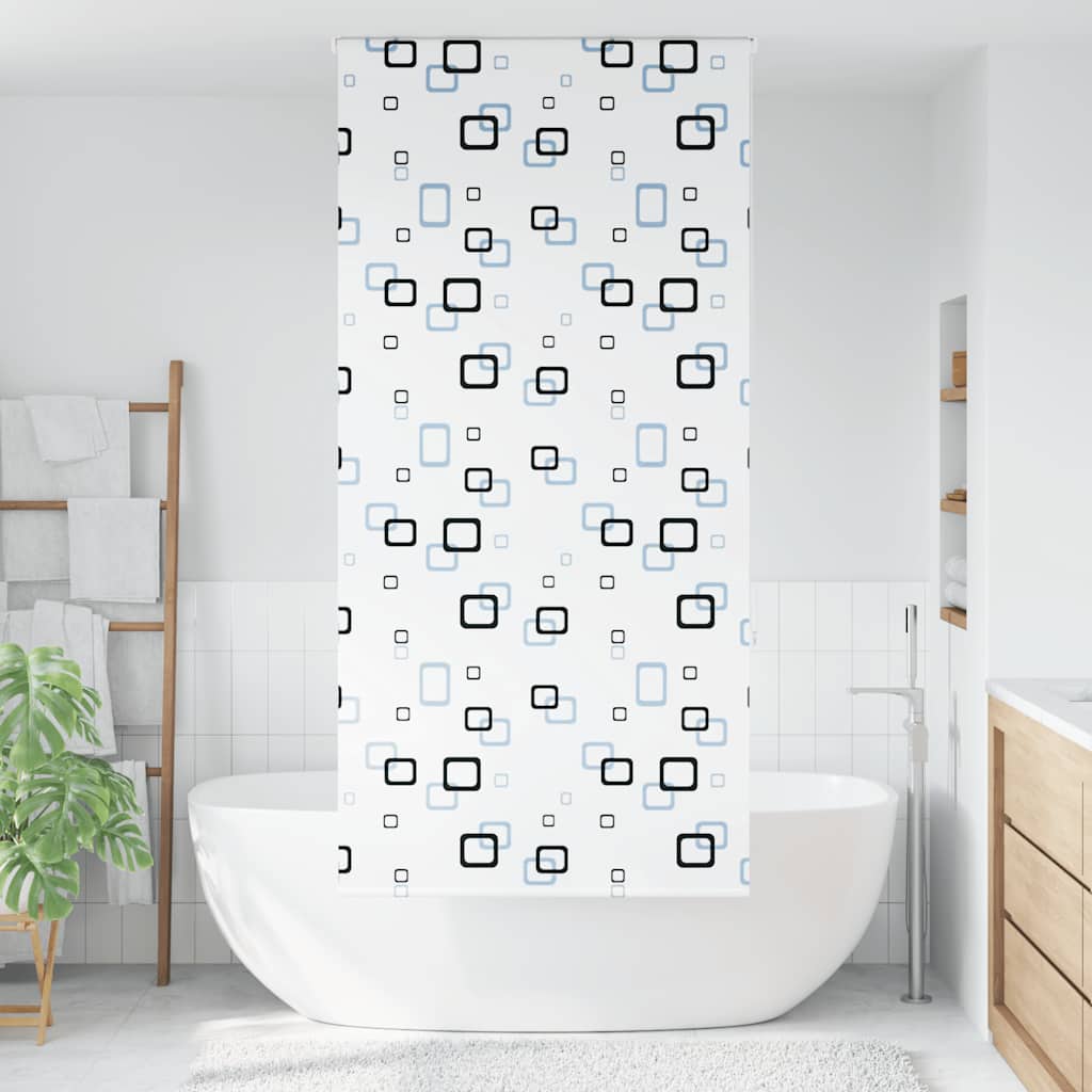 Persiana enrollable para ducha Vidaxx 90x240 cm, ancho de tela 86 cm