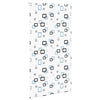 Vidaxl doucherolgordijn 120x240 cm stofbreedte 116 cm