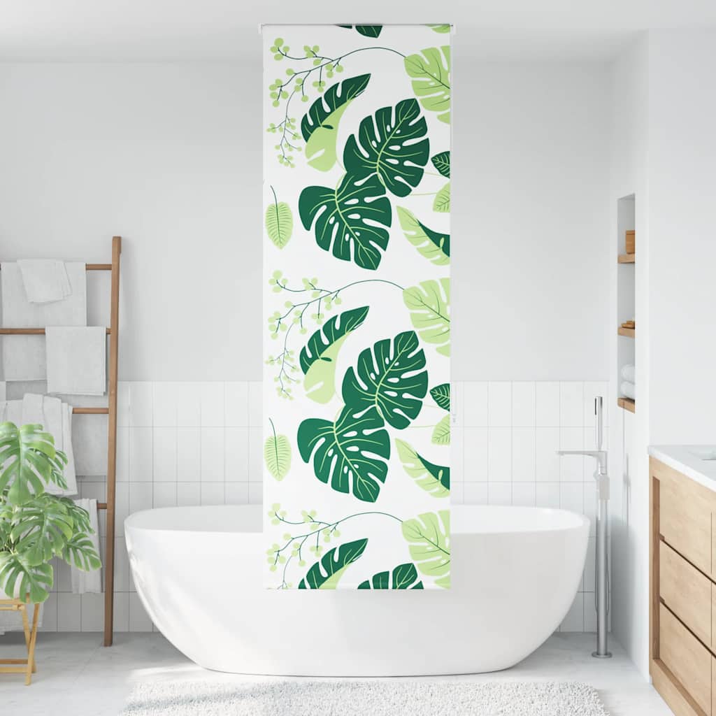 Vidaxl doucherolgordijn 80x240 cm stofbreedte 76 cm