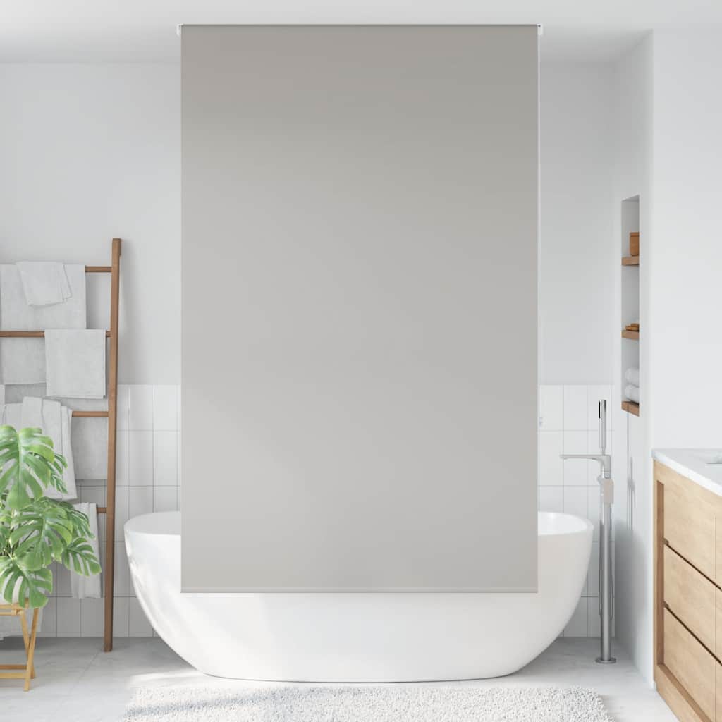 Tenda a rullo per doccia Vidaxx 130x240 cm, larghezza tessuto 126 cm