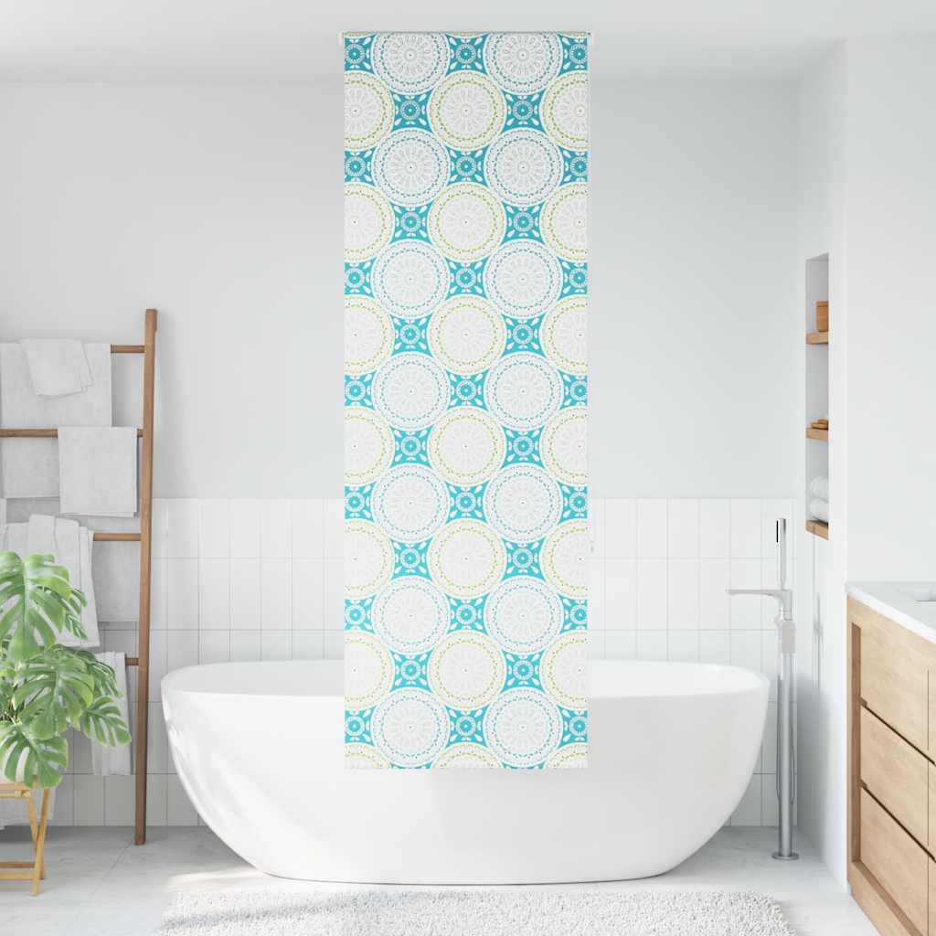 Vidaxl doucherolgordijn 60x240 cm stofbreedte 56 cm