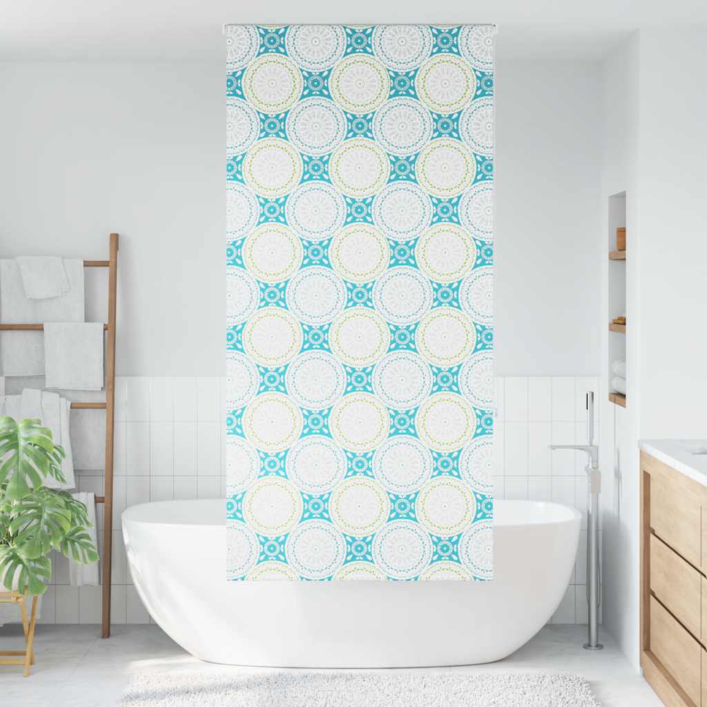 Persiana enrollable para ducha Vidaxx 90x240 cm, ancho de tela 86 cm