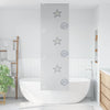 Estor enrollable para ducha Vidaxx 60x240 cm, ancho de tela 56 cm