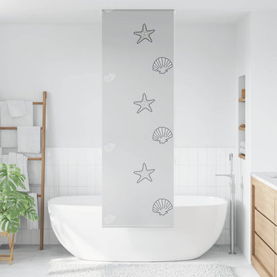 Tenda a rullo per doccia Vidaxx 80x240 cm, larghezza tessuto 76 cm