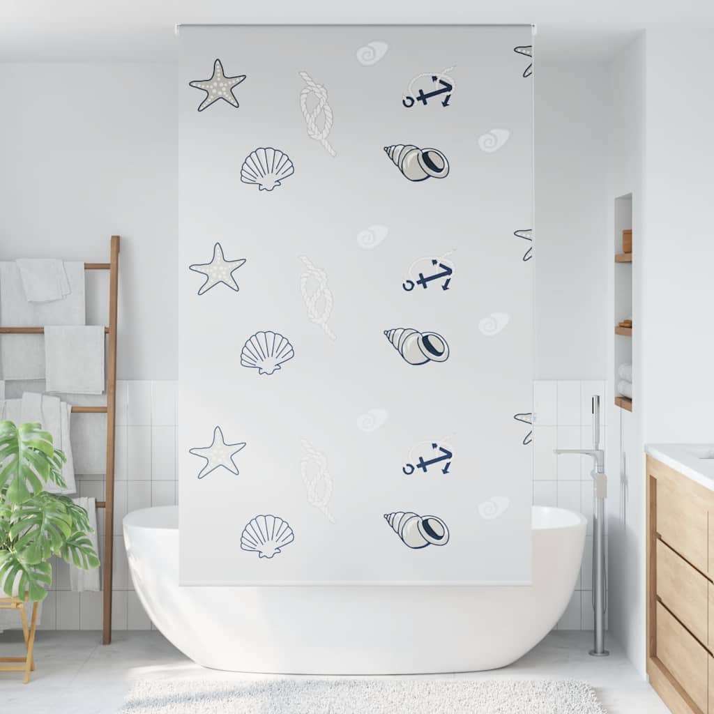 Vidaxl doucherolgordijn 120x240 cm stofbreedte 116 cm