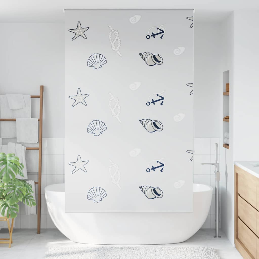 Tenda a rullo per doccia Vidaxx 140x240 cm, larghezza tessuto 136 cm