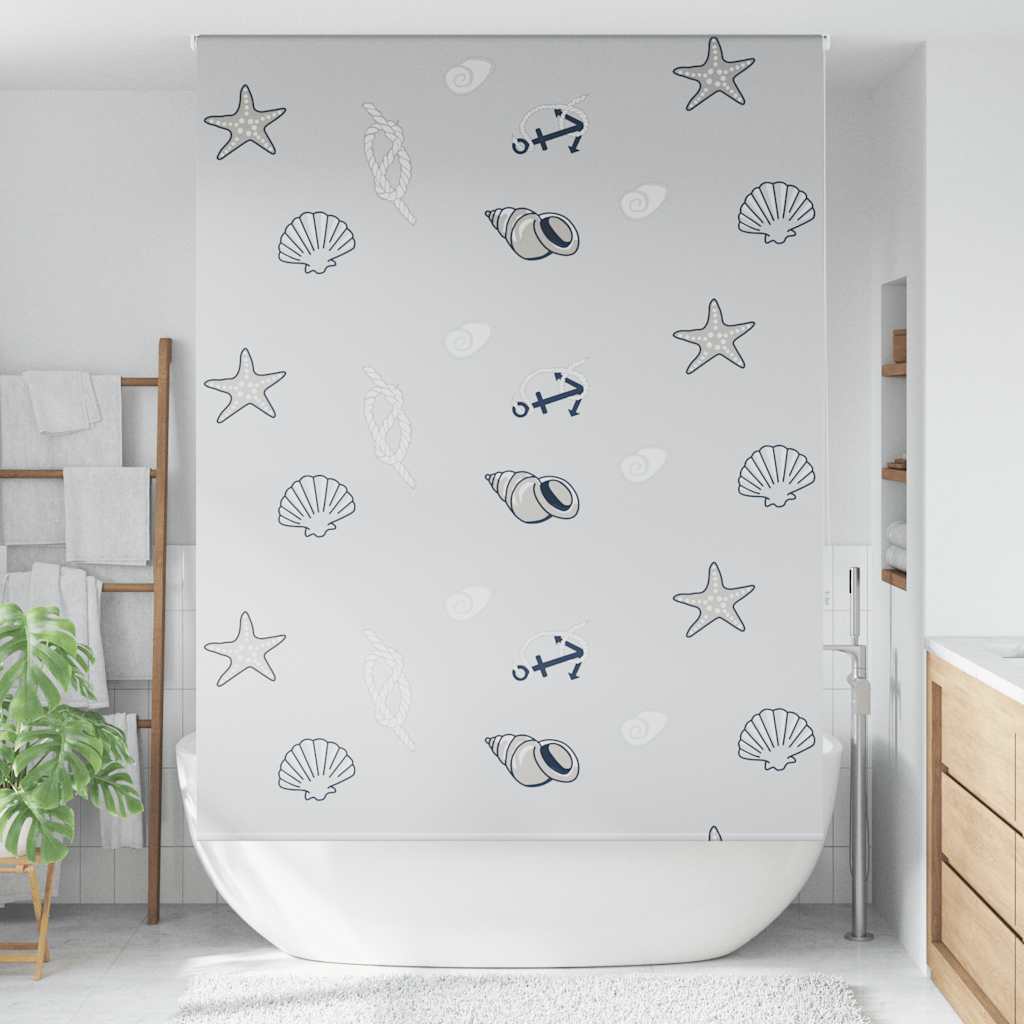 Persiana enrollable para ducha Vidaxx 160x240 cm, ancho de tela 156 cm