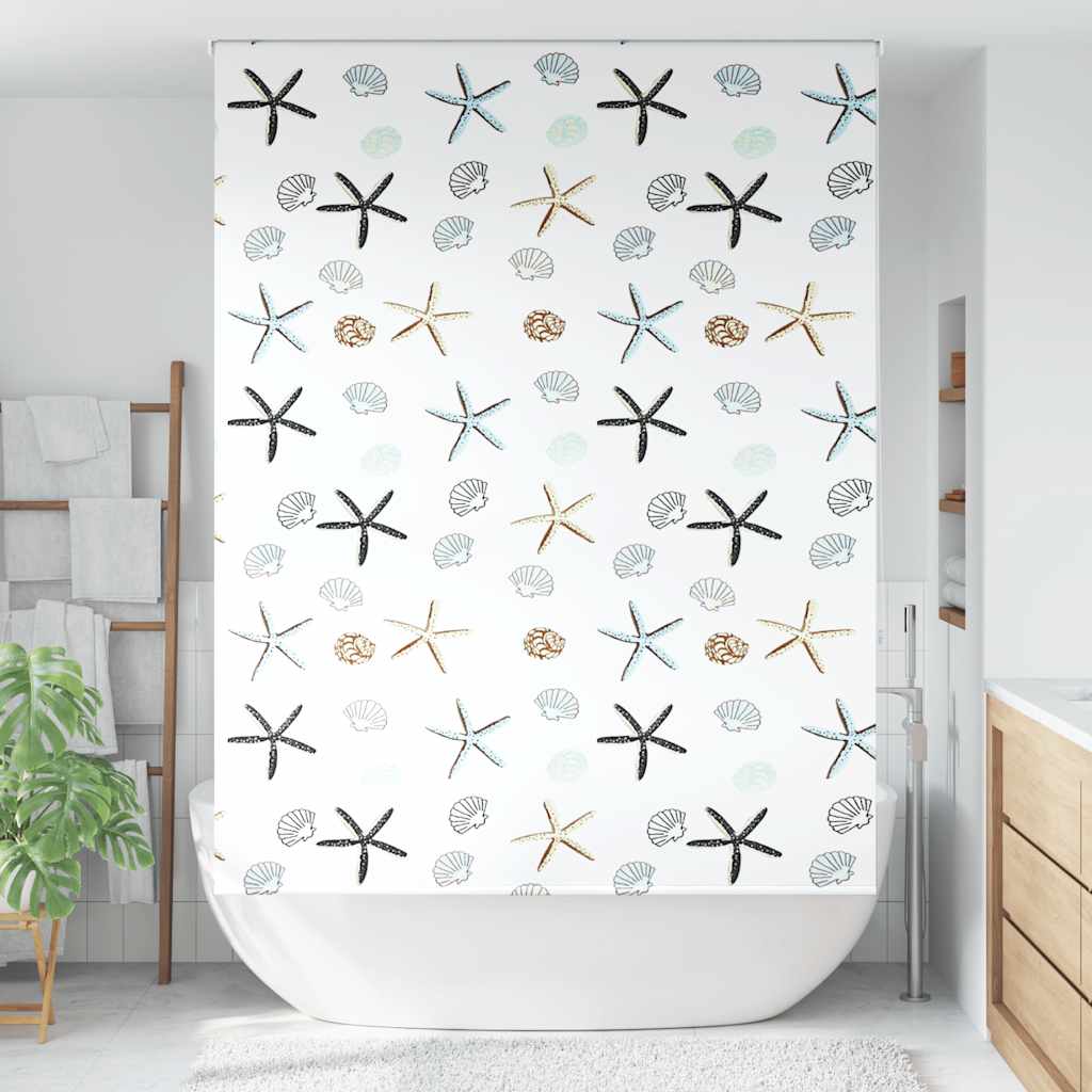Tenda a rullo per doccia Vidaxx 150x240 cm, larghezza tessuto 146 cm