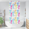 Vidaxl doucherolgordijn 90x240 cm stofbreedte 86 cm