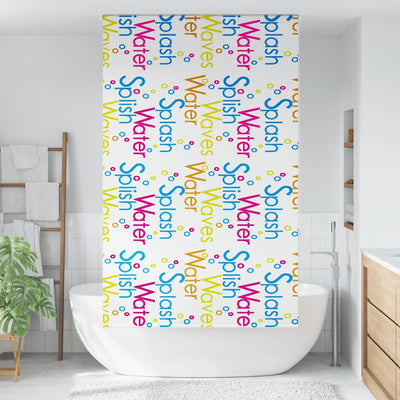 Persiana enrollable para ducha Vidaxx 120x240 cm, ancho de tela 116 cm